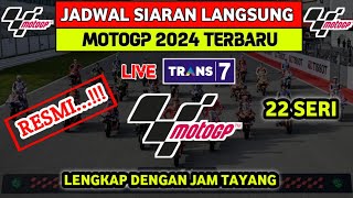 Jadwal MotoGP 2024 | Kalender Motogp 2024 | Jadwal Lengkap MotoGP 2024 Live Trans7 - Motogp 2023