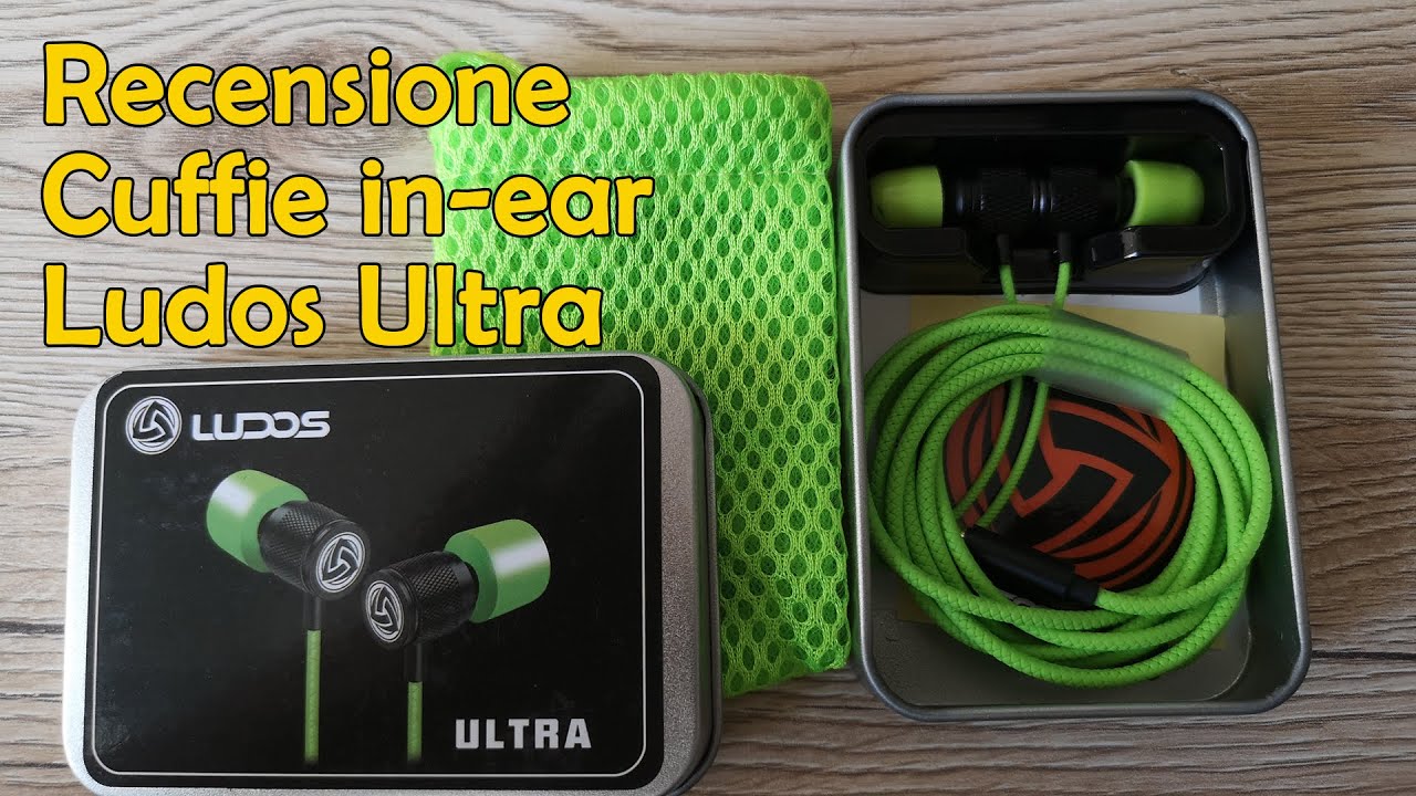 LUDOS CLAMOR Auricolari In-Ear Cuffie con Audio di alta Qualità, Memory  Foam di Nuova Generazione, Cavo Rinforzato, Cuffiette con Microfono, Bassi,  Controllo del volume per Samsung, iPhone, Huawei | Prezzi e Offerte 