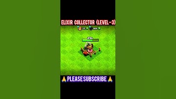 ELIXIR COLLECTOR UPGRAD#gamerzd #pleasesubrice