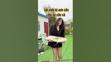 gái xinh ra hồ câu mua cá thì bị anh cần thủ gạ trả phí câu rồi anh câu cá cho và cái kết  #fishing
