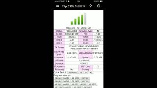 U Mobile Speed Test : 4G [LTE] [5] screenshot 1