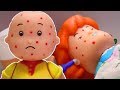 CAILLOU AND ROSIE GET SICK | Funny Animated cartoons Kids | Caillou Stop Motion | Cartoon movie