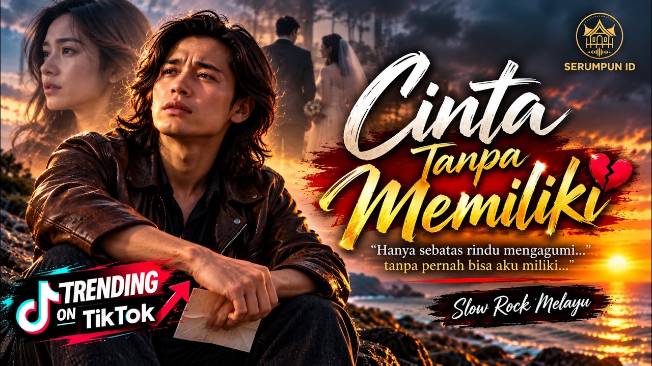 Cinta Tanpa Memiliki 💔😭 | Slow Rock Melayu Sedih Menyayat Hati (Official Music Video)
