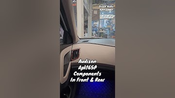 Hyundai Creta 🚘  Audio Check 🔊 Audison APK 165P Components in Front+Rear | DSP | Amplifier | Audison