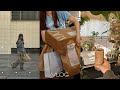 [VLOG]爆買いしてストレス発散_春服10点ZARA,beauty&youth,H&M,used.../ 米粉クッキー作り