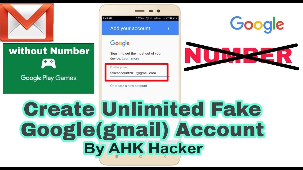Fake gmail. Fake gmail message Generator. Without google