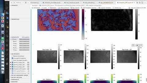 openUC2 - Running qDPC (quantitative Differential Phase Contrast) in ImSwitch in Jupyter Notebook