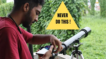 Can you see stars through a telescope during the day?