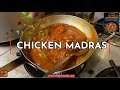 Chicken madras being cooked at bhaji fresh  misty ricardos curry kitchen