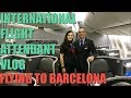 FLIGHT ATTENDANT LIFE | INTERNATIONAL FLIGHT ATTENDANT VLOG & FLYING TO BARCELONA