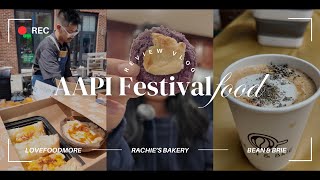 AAPI Food & Music Festival 2026 | foodie creations, coffee, cookies, sweets (review vlog)