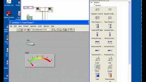 Labview and the GP-3 (Inexpensive Analog and Digital I/O board) (lower video quality)