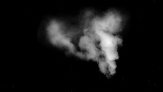 Bomb blast Smoke Effect, big smoke video, smoke background, smoke black screen, smoke blue screen 4K