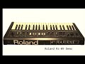 Roland rs 09 demo