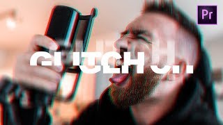 SICK Text Glitch Effect In Premiere Pro!