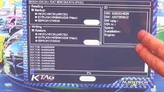 Чип Академия.  Как работать с KTAG На примере Bosch EDC16C39