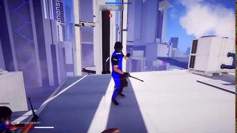 Super Kick in Mirrors Edge