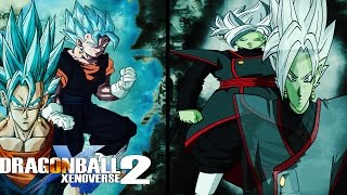 Super Saiyan Blue Vegito Vs Fusion God Zamasu Dragon Ball Xenoverse 2 Mods
