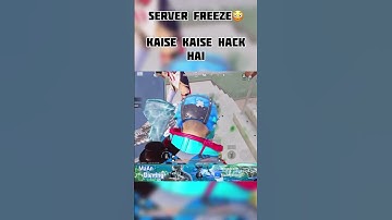 SERVER FREEZE😳 ||HACKER IN MY LOBBY  #bgmi #pubgmobile #shortsvideo #shorts