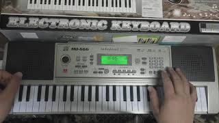 ELECTRONIC KEYBOARD MUSIC WORKSTATION MQ-666