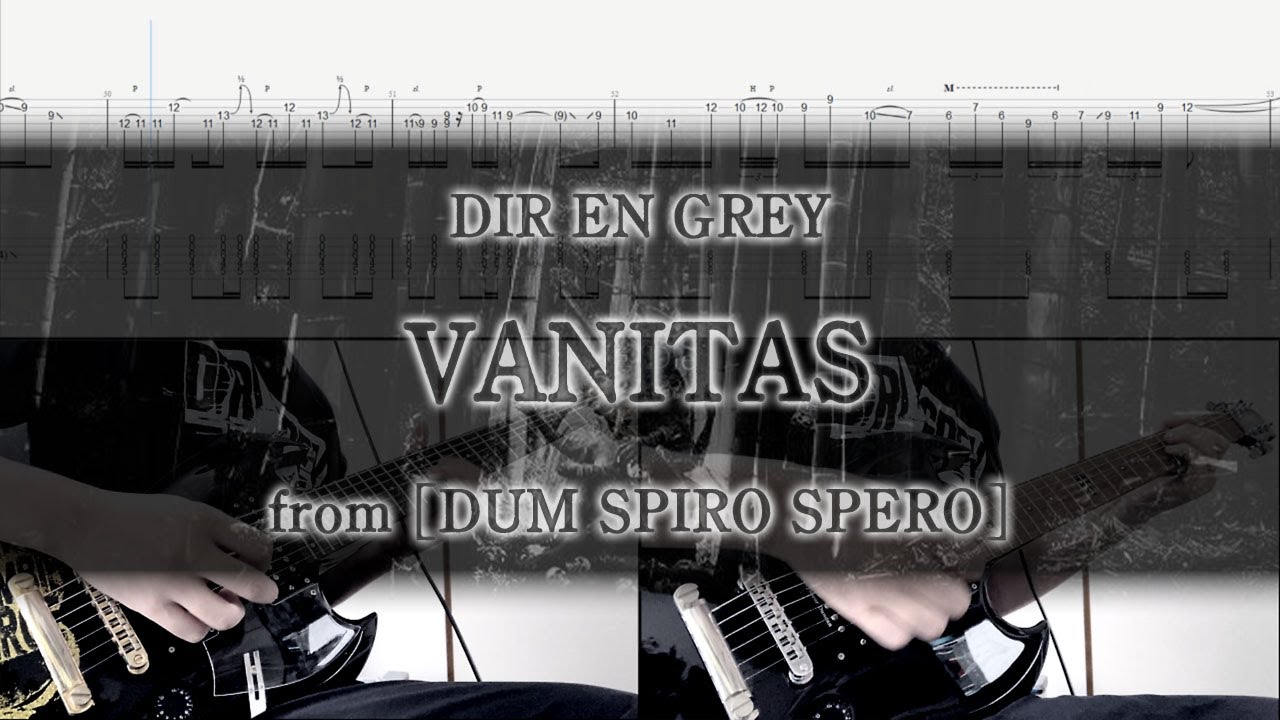 DIR EN GREY - VANITAS Drum TAB+1 Staff | RPG_96 | mymusic5