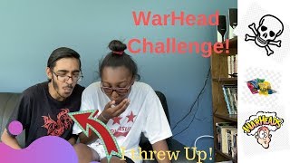 I THREW UP Warhead challenge with Micha!
