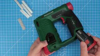 Cordless Stapler Nailer 12 Volt: Parkside