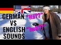 GERMAN VS ENGLISH SOUNDS | American Learns German Words for Vocal Sounds in Hamburg, Germany