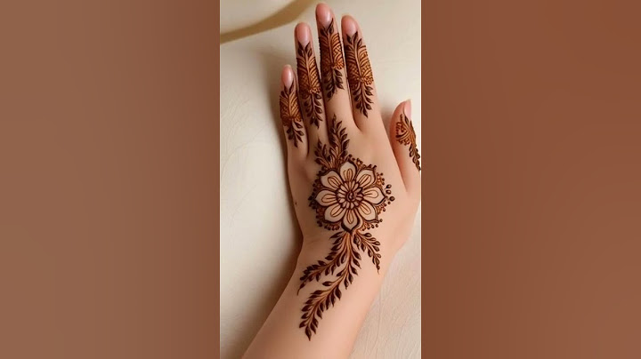 Easy Mehndi design #Madni did a devious magic trick for his friend 😂😂