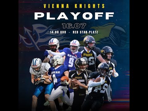 Livestream AFL Division 1 Playoff Vienna Knights vs. Blue Devils