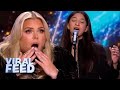 13 year old with powerhouse vocals  the judges cannot believe their eyes  viral feed