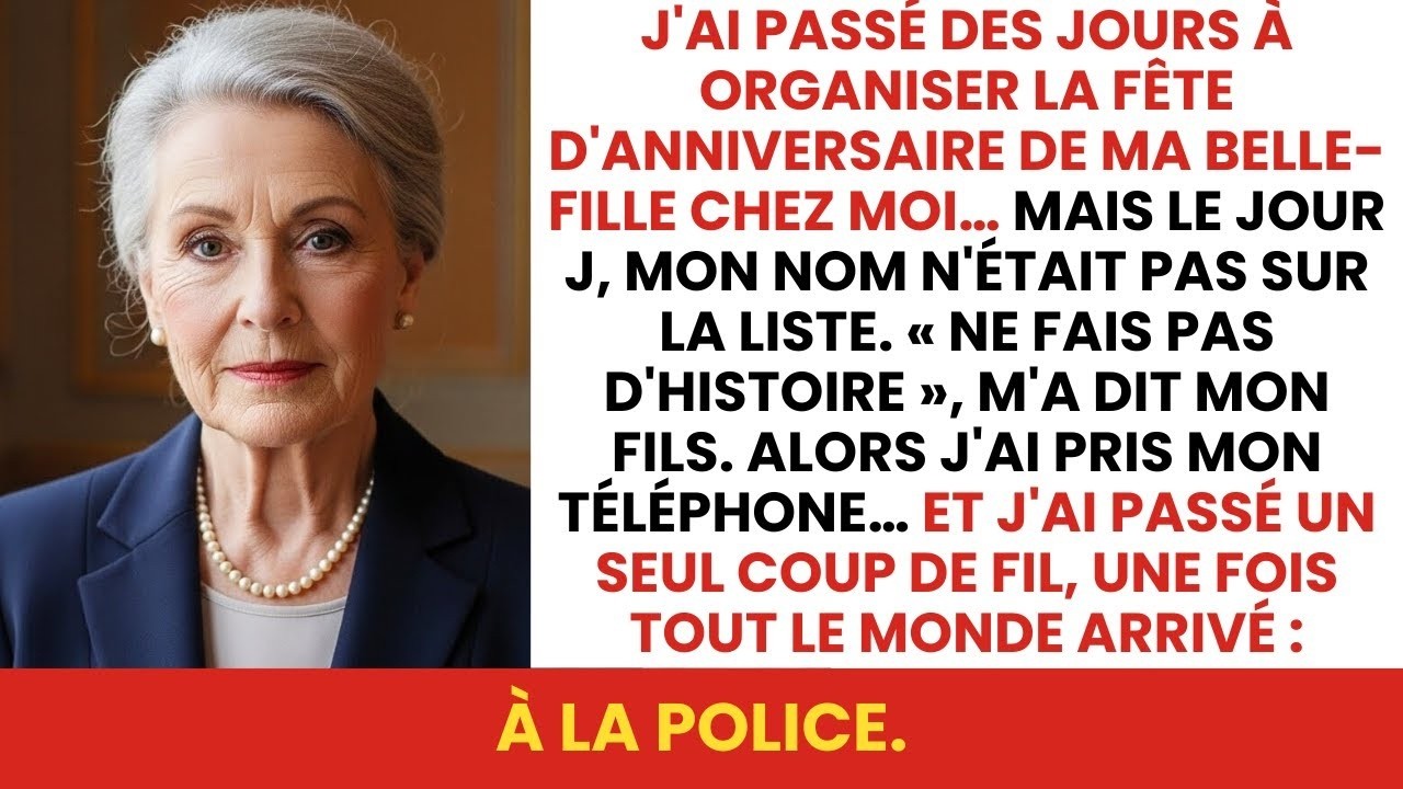 Je venais de dépenser quatre mille deux cents euros pour décorer ma propre maison, les mains abîmées à force de récurer, tailler, installer, quand j’ai surpris ma belle-fille au téléphone sur la...