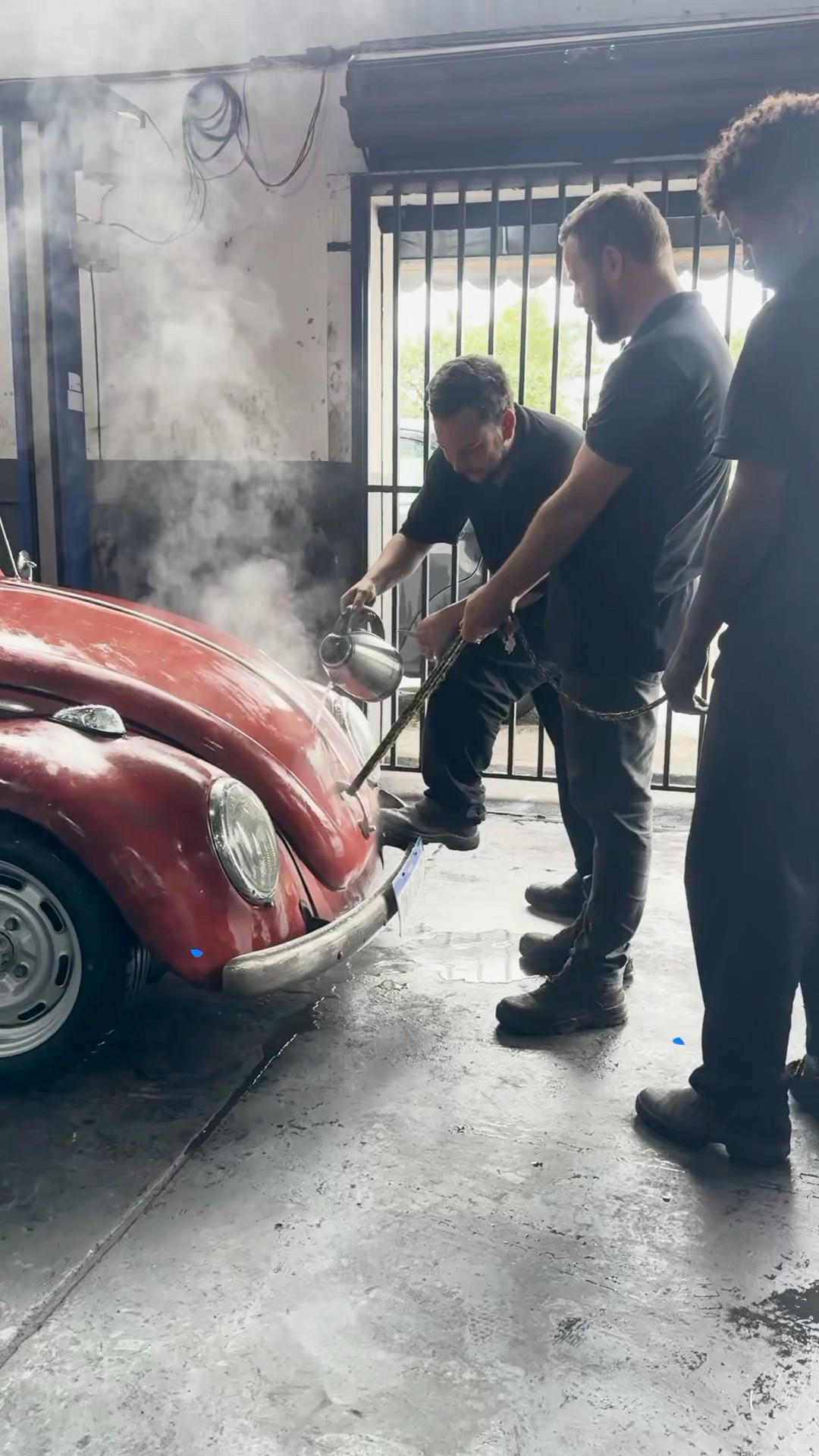 It's basically a spa day for your car...? #cars #dentpulling #vehicles