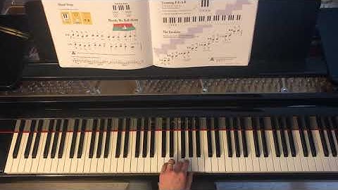 Piano Adventures Primer Lesson: The Escalator by Faber