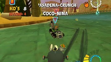 Crash Tag Team Racing - PSP Battle Tracks on PCSX2 [PS2]