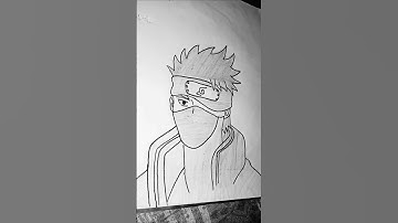 How to draw kakashi hateke - Step by step easy anime drawing tutorial