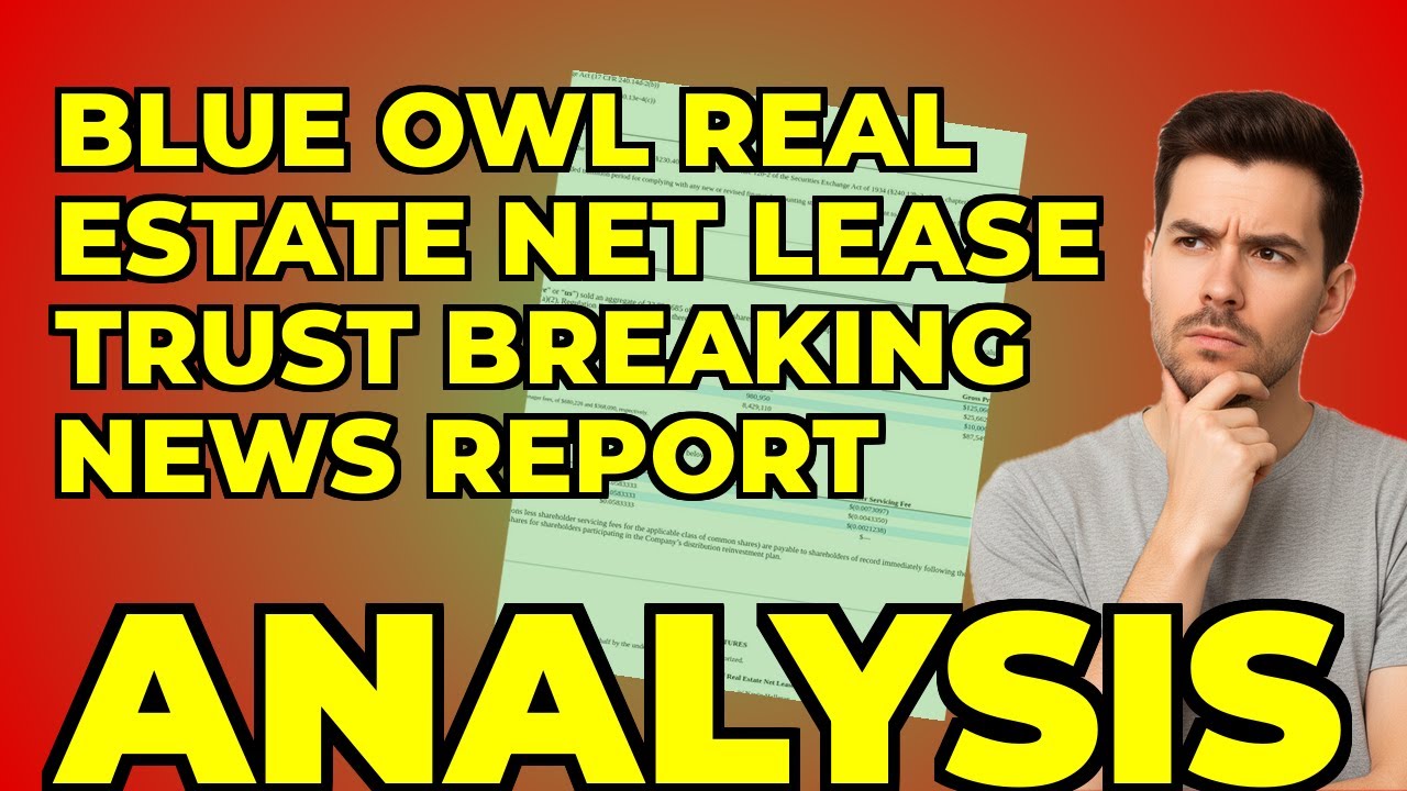 Blue Owl Real Estate: My Take on Their Massive Cash Inflow & Distributions