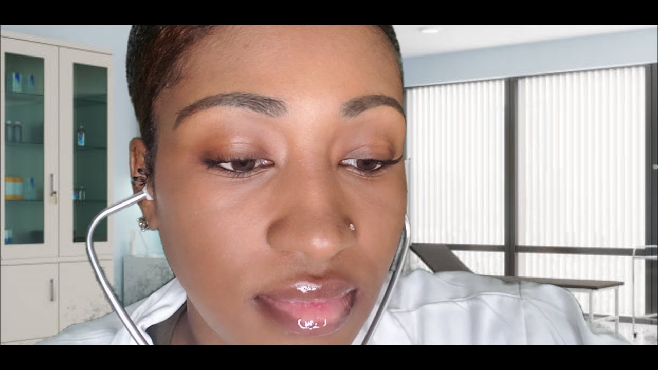 Ролевая игра «Флиртующий доктор» ASMR (личное внимание, письмо, постукивание, тихая речь)