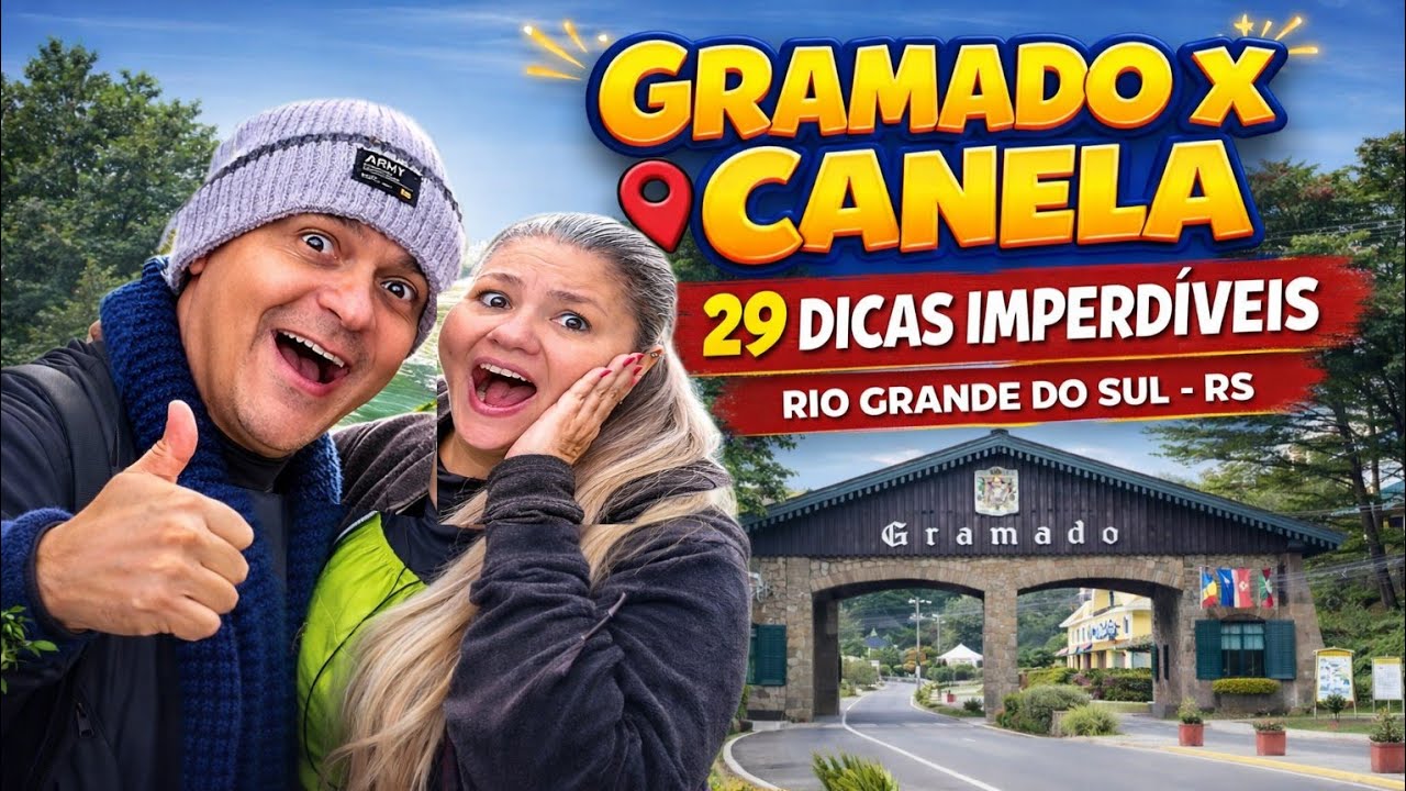 Gramado - Canela RS, o que fazer?  vou te mostrar 29 opções nesse vídeo
