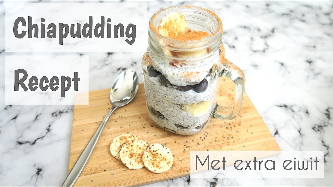 Recept: Chiapudding met extra Eiwit