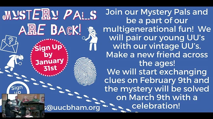 UUCBHAM Sunday Service - February 9th, 2025