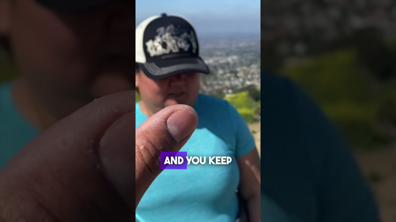 The meaning of hiking. 