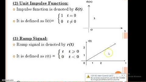 UNIT-I classification of signals SS UNIT 1  (Part 2 Of 9)