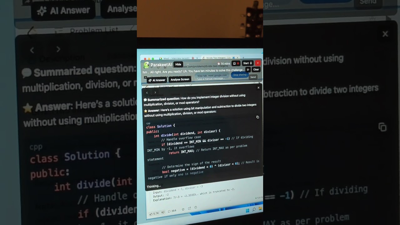 Interview trick: Chatgpt wins 🤣 