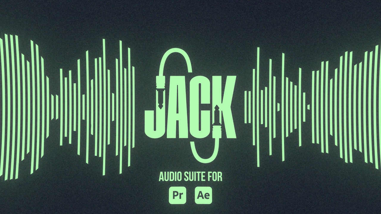 Jack audio effects suite for After Effects and Premiere Pro - video trailer