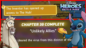 Disney Heroes Battle Mode CHAPTER 38 COMPLETE Gameplay Walkthrough - iOS / Android