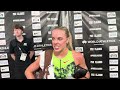 Keely Hodgkinson on racing after taking a bad fall earlier in the week. 
