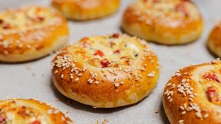 How to make Turkish filled buns that Broke the Internet! They will become your favorite dinner!