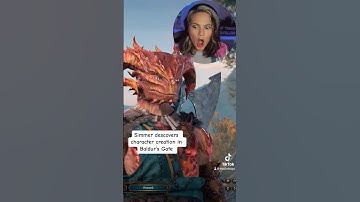 Simmer descovers character creation in Baldur’s Gate 3 #thesims #simmer #baldursgate3