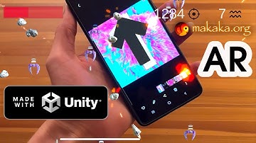 AR Space Shooter — Image Tracking with Unity & AR Foundation (ARKit, ARCore) — Game Template (Asset)